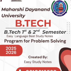 b.tech notes