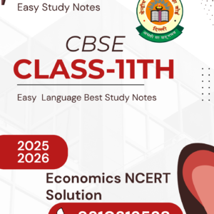 economics ncert solution