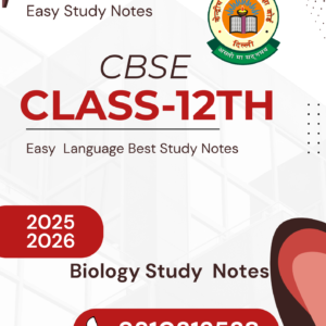 class-12th biology notes