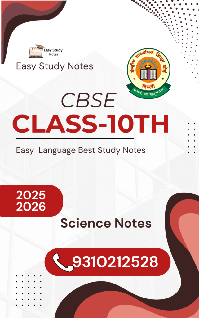 Class 10 Science Toper Copy Notes.pdf CBSE Class-10th Science Notes PDF