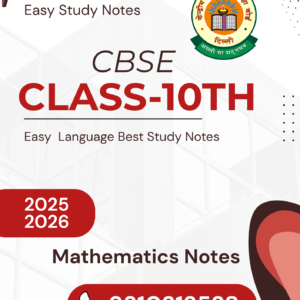 class-10th mathematics notes