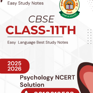 class-11th psychology ncert solutions