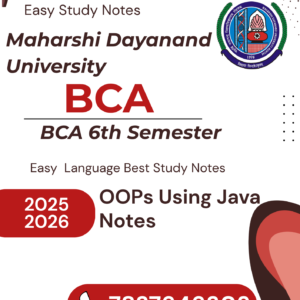 bca notes