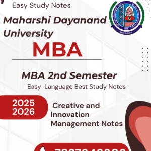 2nd semester mba notes