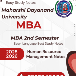 human resource management notes