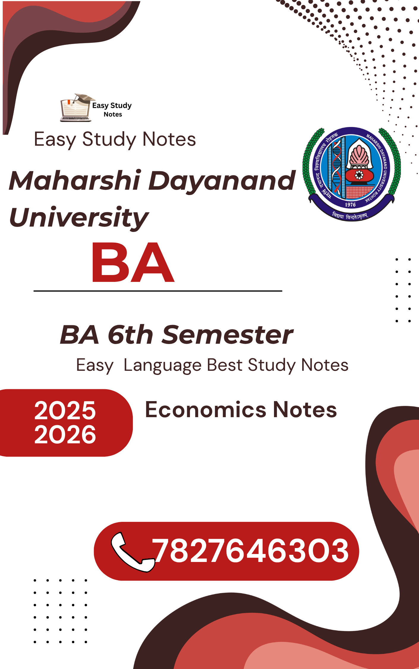 ba 6th semester economics notes