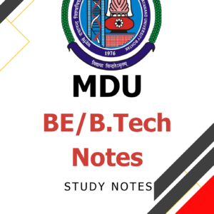 BTech Notes